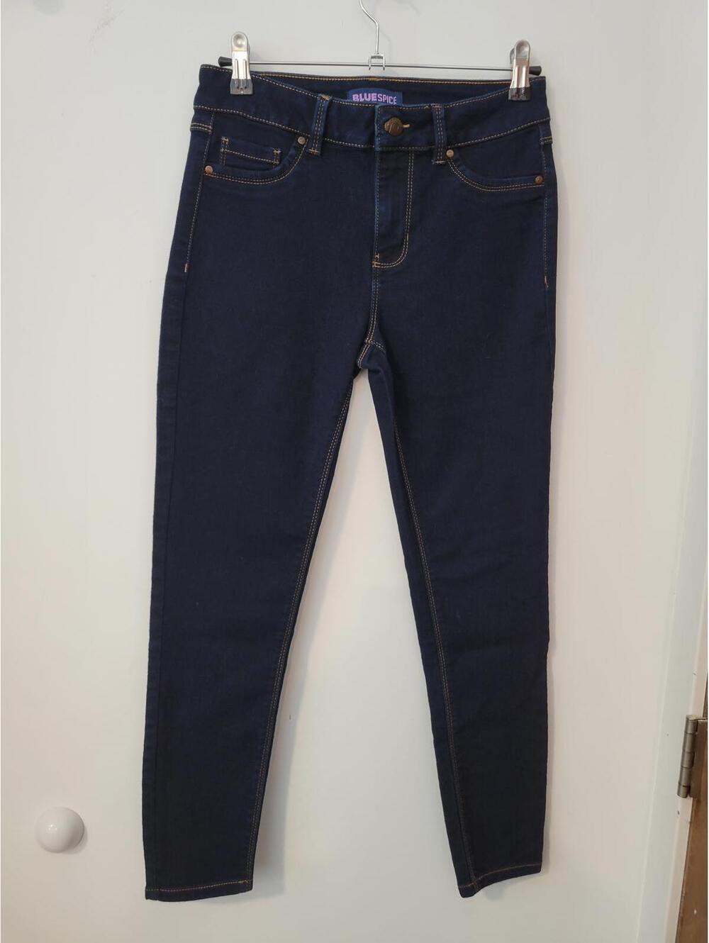 Blue Spice Dark Blue Skinny Jeans Size 7